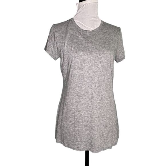 Vince Round Neck Tee Gray Size Large - Picture 1 of 9